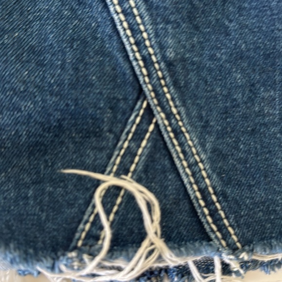 ZARA Jean High Waisted Miniskirt - Picture 3 of 4